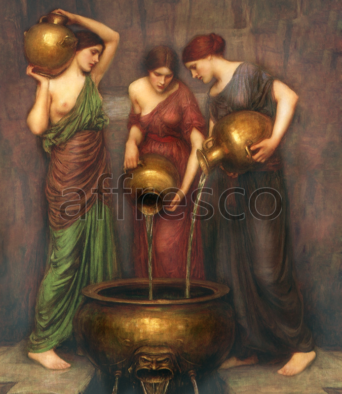 3067 | Classic Scenes | women with jugs | Affresco Factory