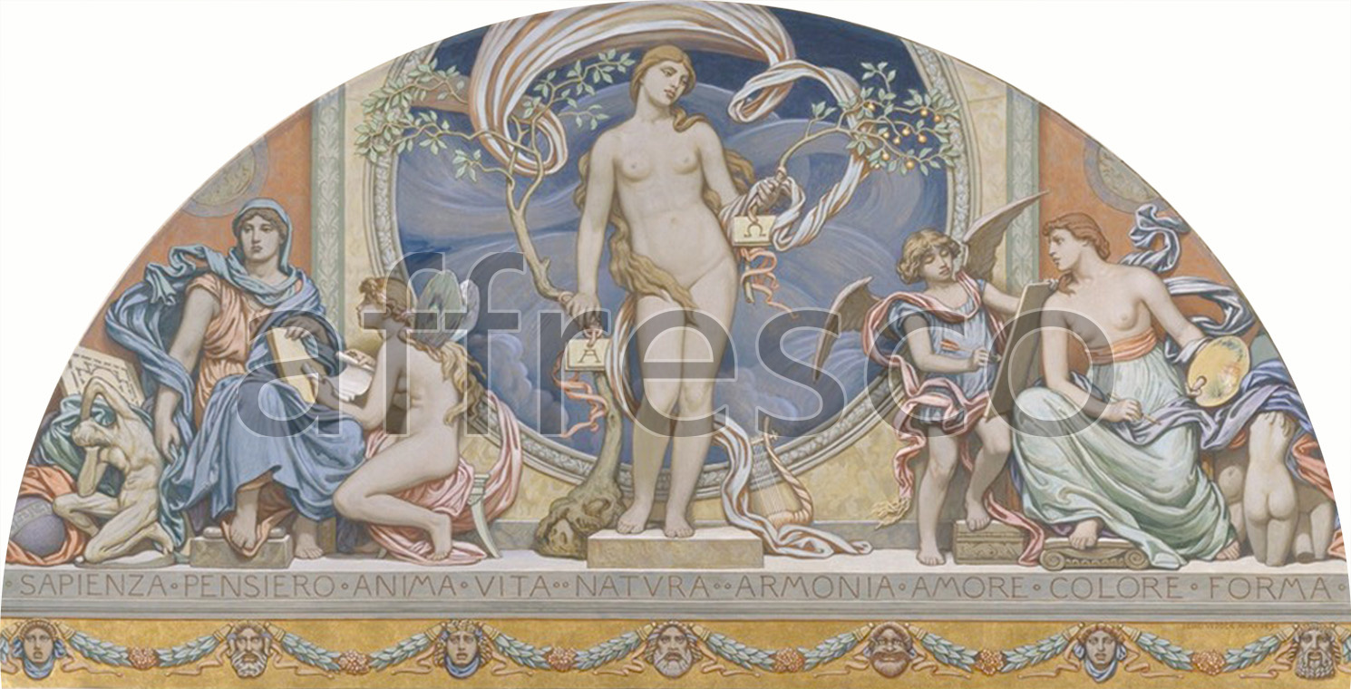 Classical antiquity themes | Elihu Vedder Rome Representative of the Arts | Affresco Factory