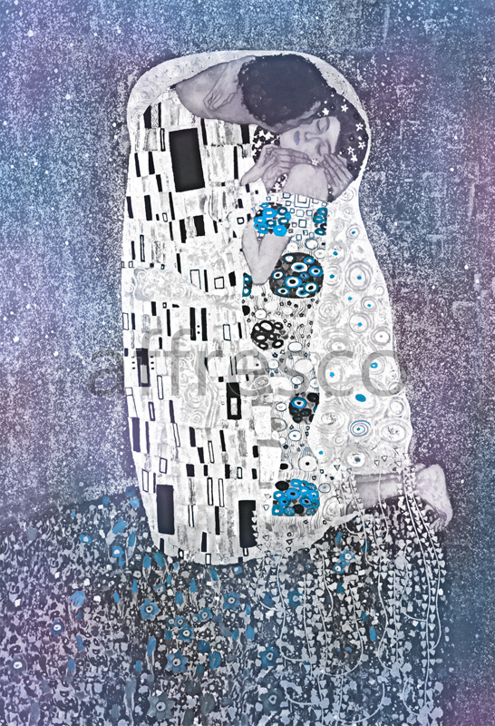 3406 | Modern | The kiss Gustav Klimt | Affresco Factory