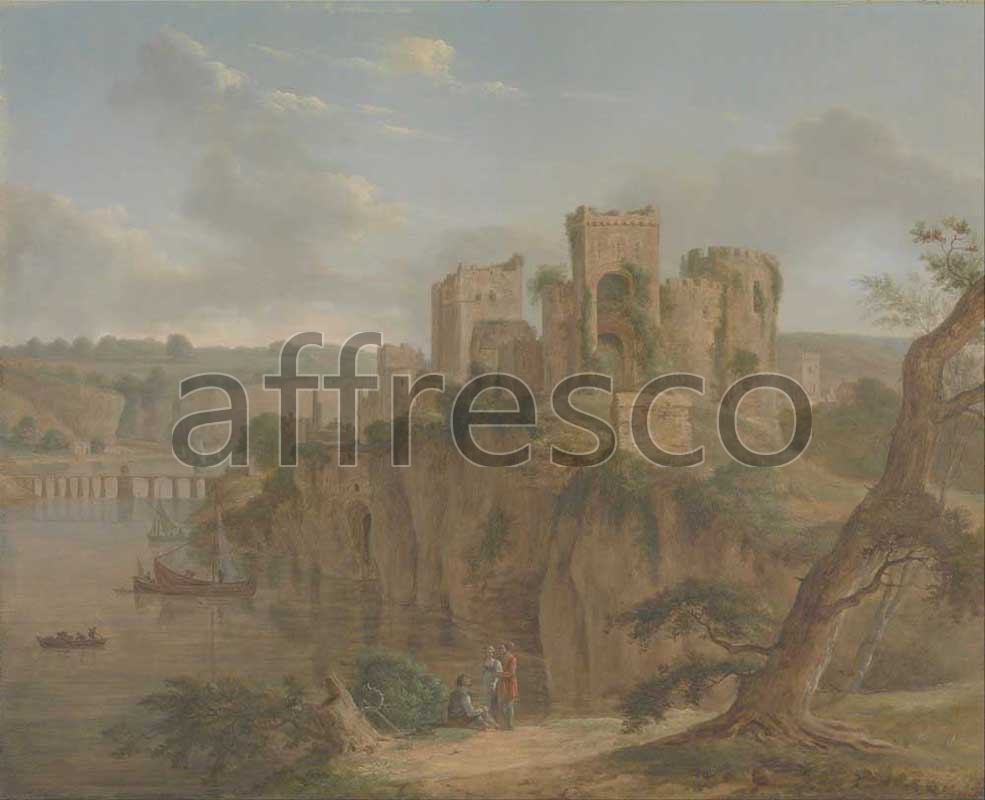 Classic landscapes | Hendrik Frans de Cort Chepstow Castle | Affresco Factory