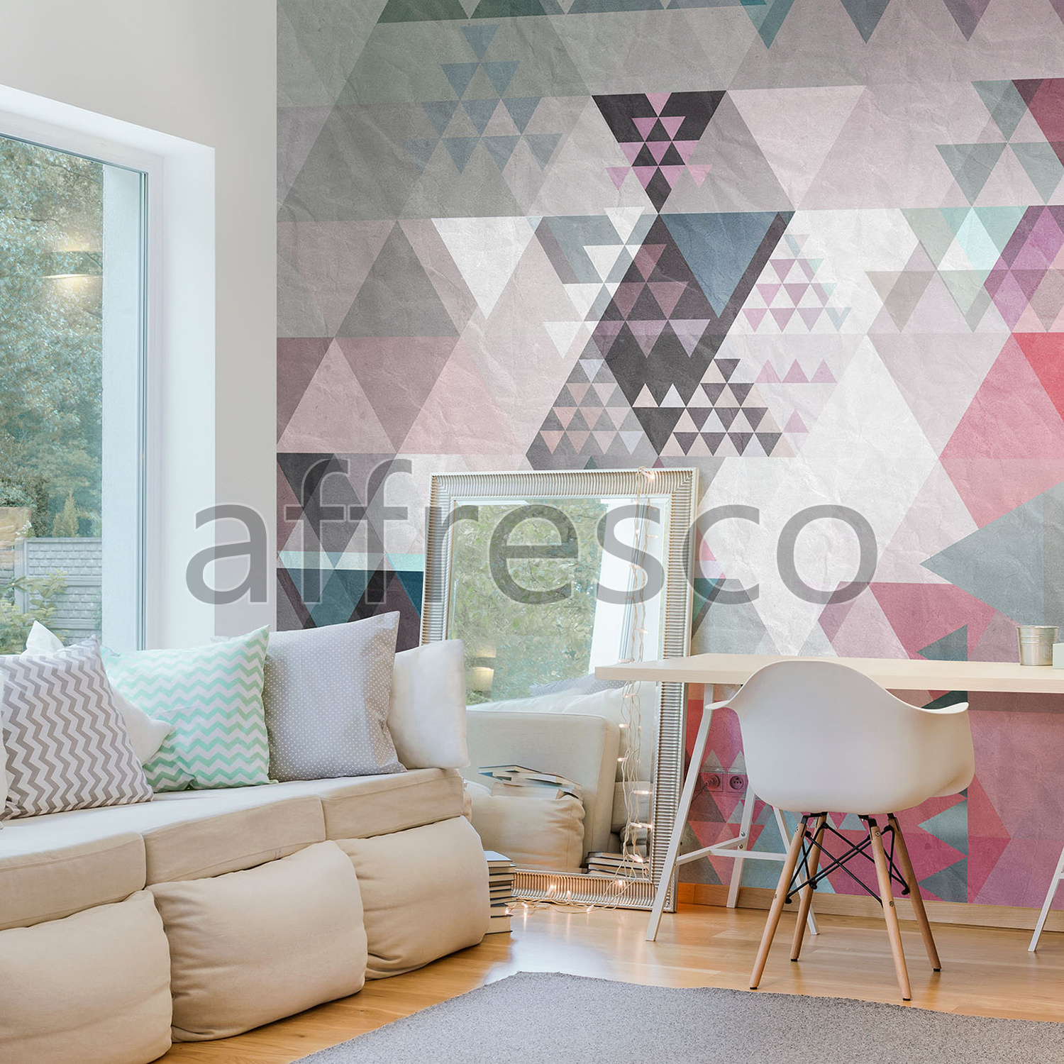 Handmade wallpaper, Handmade wallpaper | Geometry