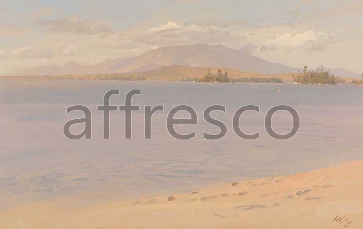 Classic landscapes | Frederic Edwin Church Mount Katahdin from Lake Millinocket | Affresco Factory