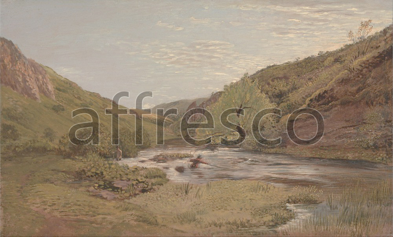 Classic landscapes | John Linnell  In Dovedale 2 | Affresco Factory