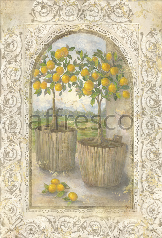 4522 | Picturesque scenery | Lemon-trees | Affresco Factory