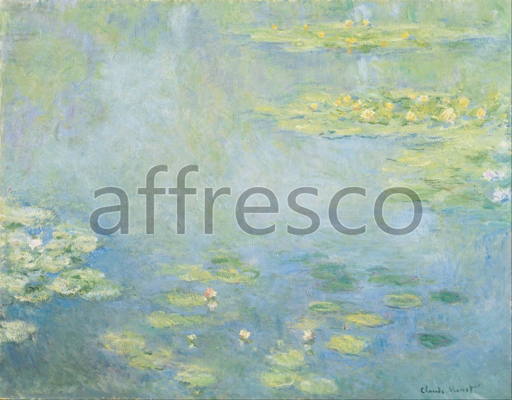 Impressionists & Post-Impressionists | Claude Monet Waterlilies | Affresco Factory