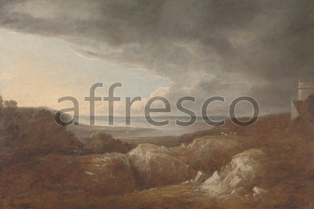 Classic landscapes | Benjamin Barker View of the River Severn near Kings Weston Seat of Lord de Clifford | Affresco Factory