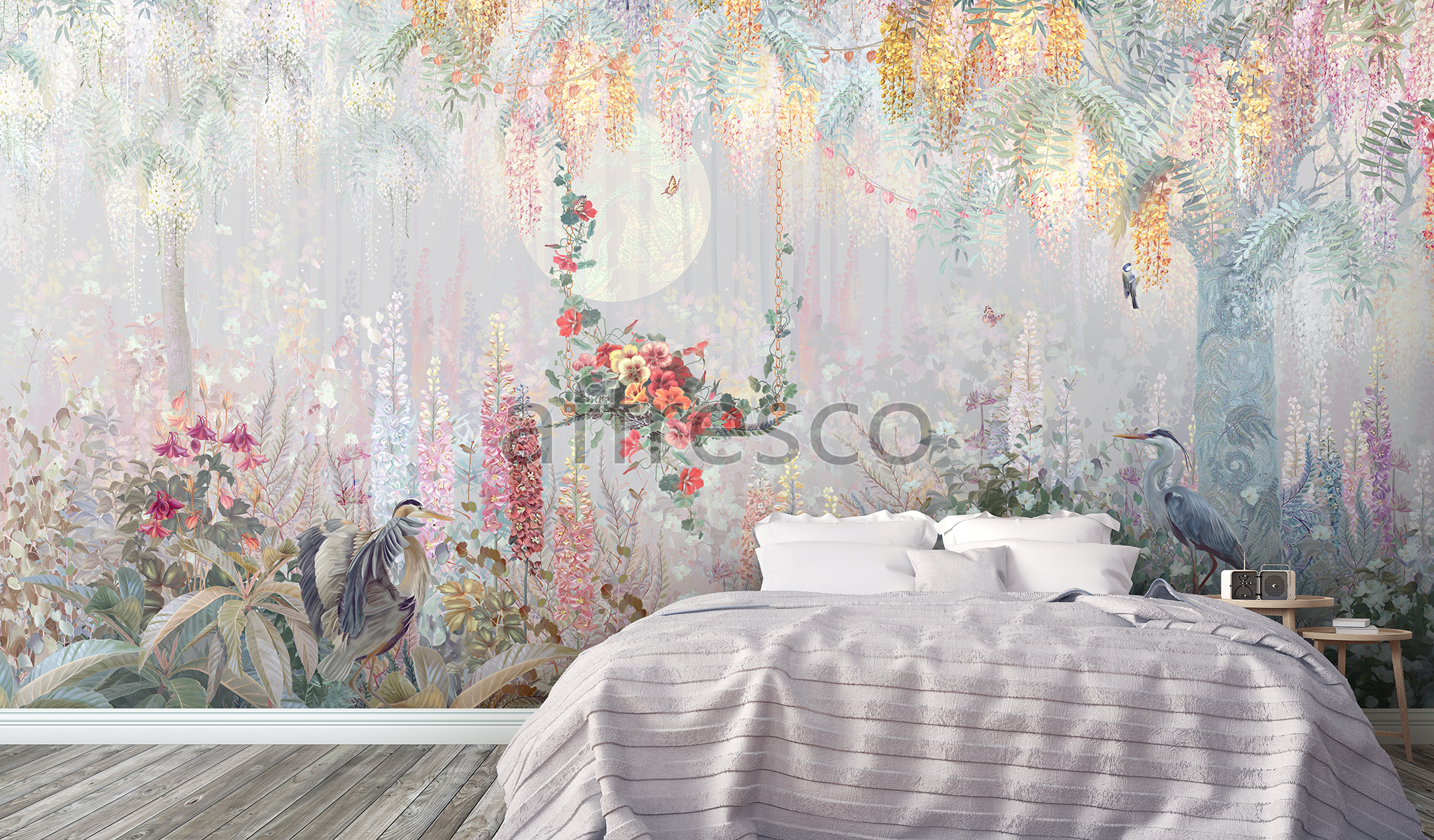 Handmade wallpaper, Cassia