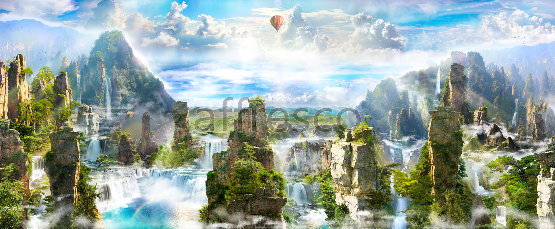 6345 | The best landscapes | Avatar mountains | Affresco Factory