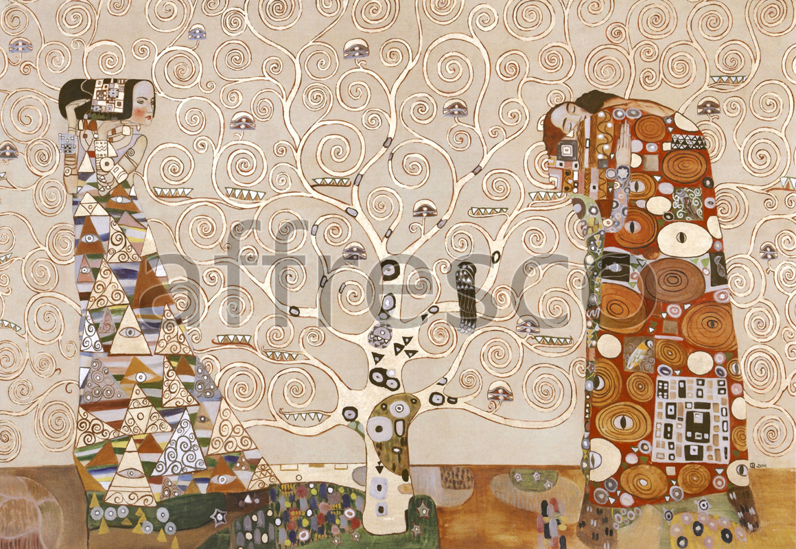 3401 | Modern | Tree of Love Klimt | Affresco Factory