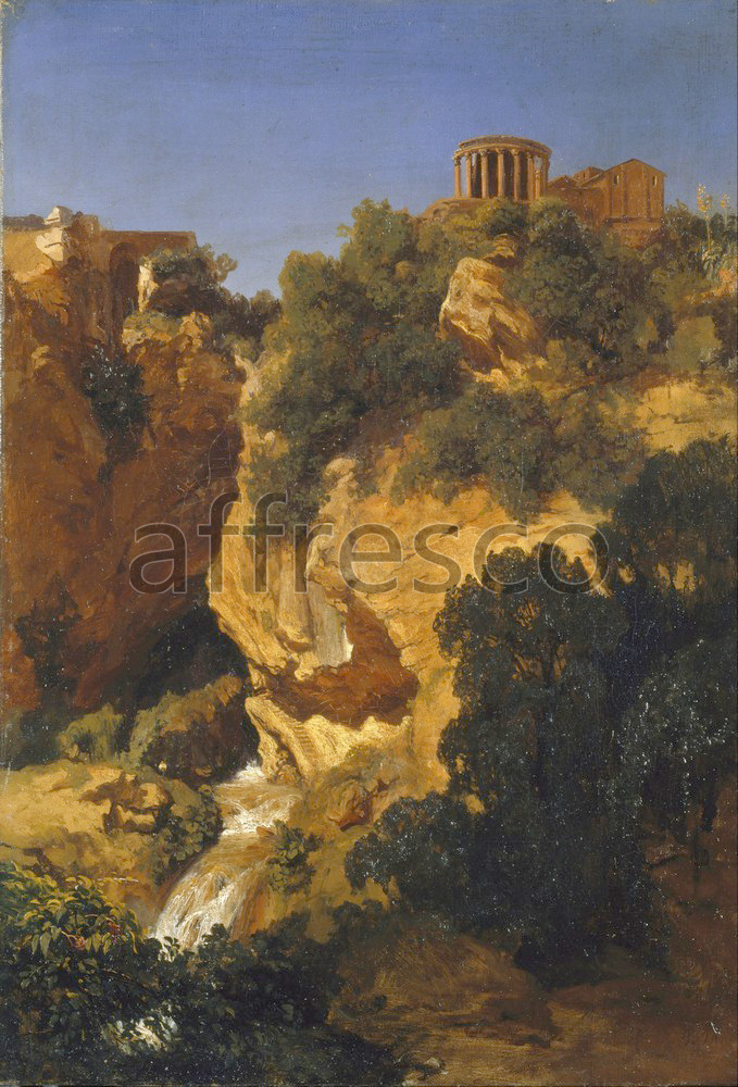 Classic landscapes | Pierre Thuillier View at Tivoli | Affresco Factory