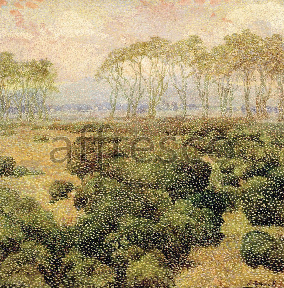 Impressionists & Post-Impressionists | Francisco Romano Guillemin The Last Kiss | Affresco Factory