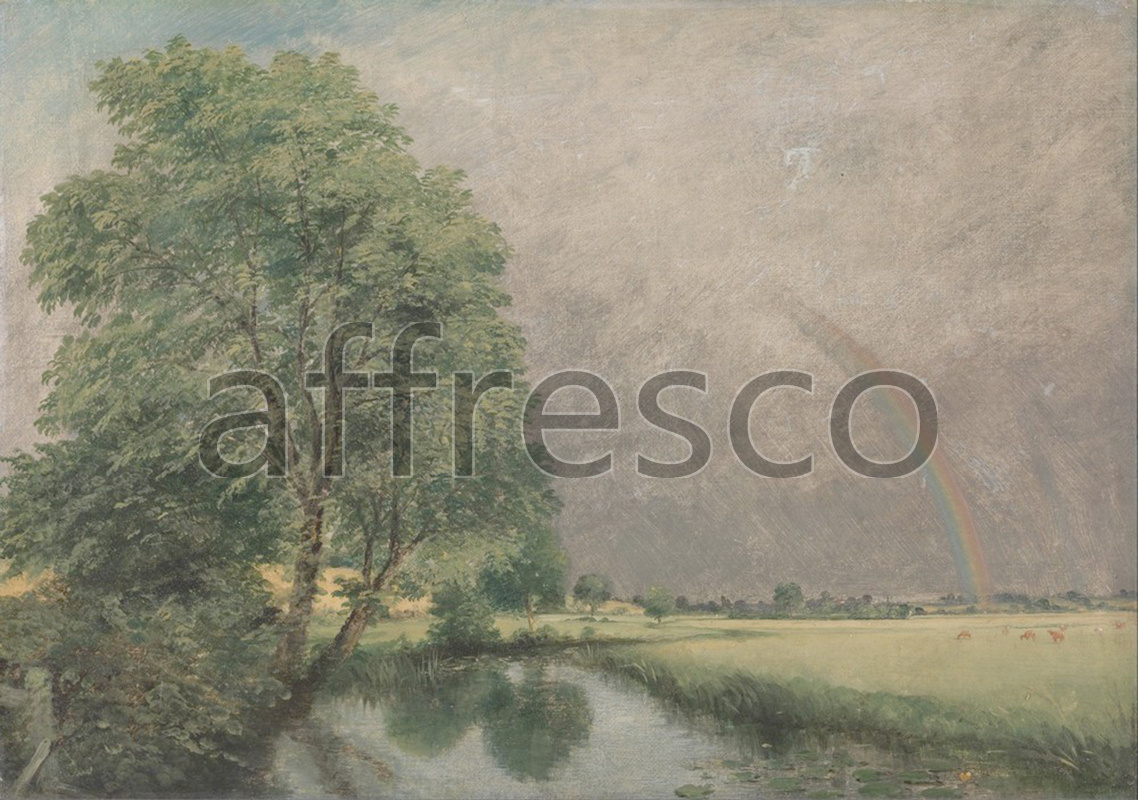 Classic landscapes | John Dunthorne The Rainbow near Salisbury | Affresco Factory