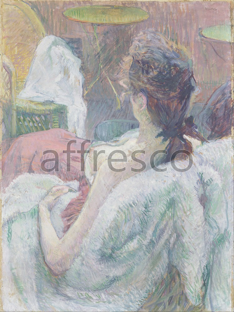 Impressionists & Post-Impressionists | Henri de Toulouse Lautrec The Model Resting | Affresco Factory