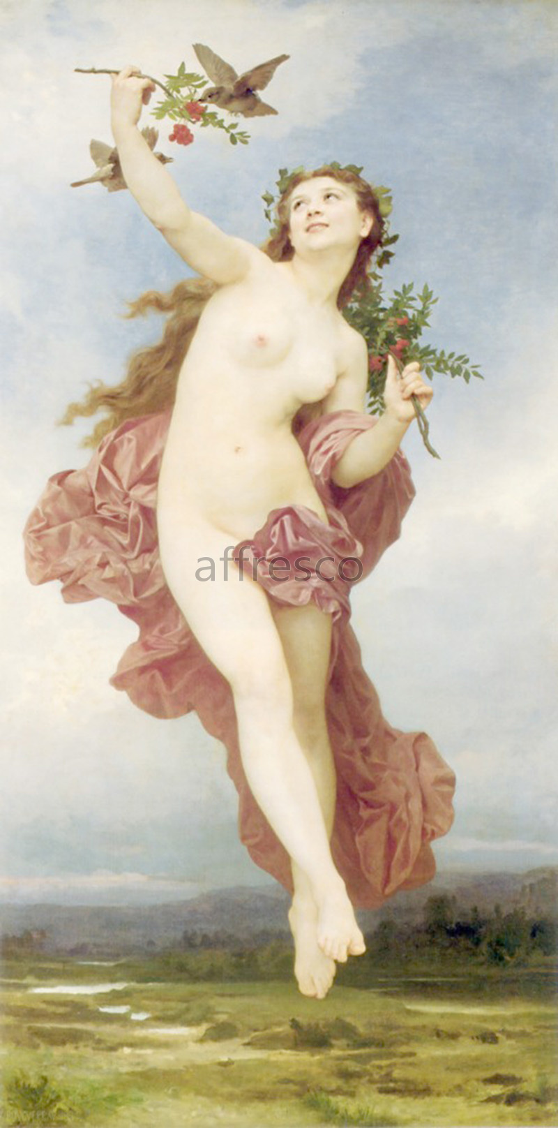 Classical antiquity themes | William Adolphe Bouguereau Day | Affresco Factory