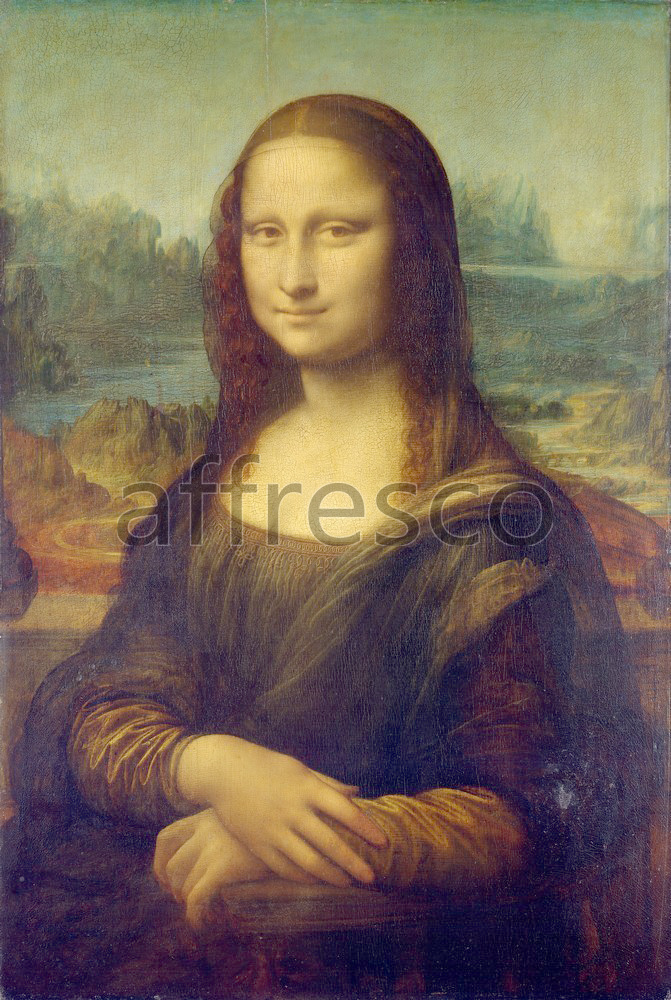 Scenic themes | Mona Lisa by Leonardo da Vinci from retouched | Affresco Factory