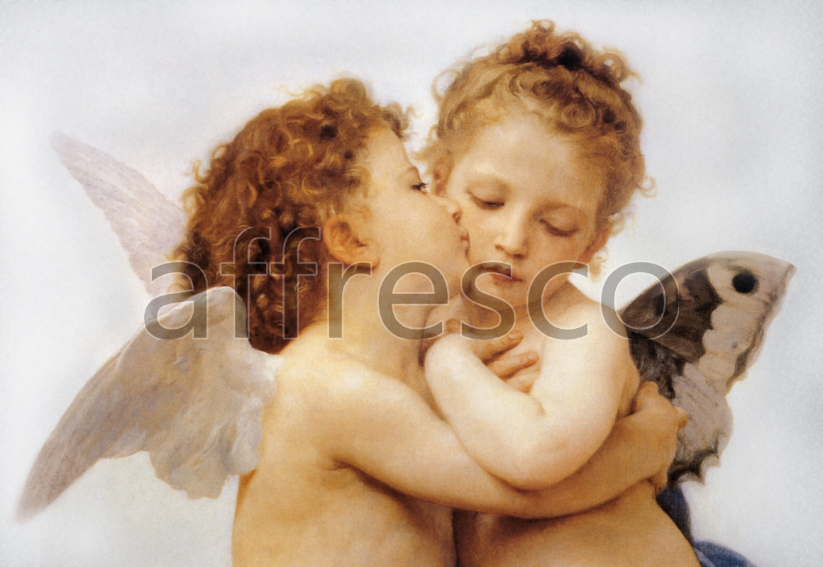 3061 | Romance | Ангелочки поцелуй | Affresco Factory