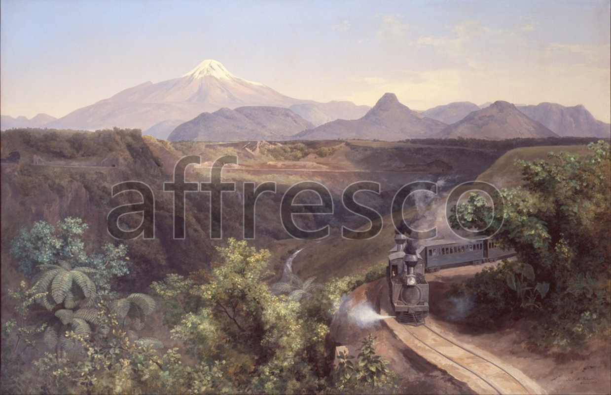 Classic landscapes | Jose Maria Velasco The Metlac Ravine | Affresco Factory