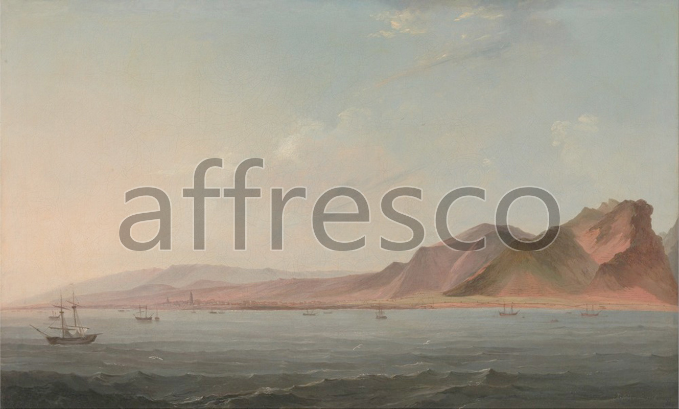 Classic landscapes | John Webber View of Santa Cruz Tenerife | Affresco Factory