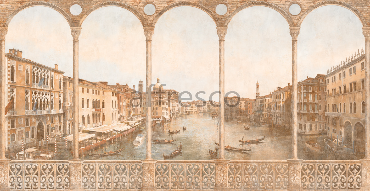 4922 | Picturesque scenery | Panorama of Venice | Affresco Factory