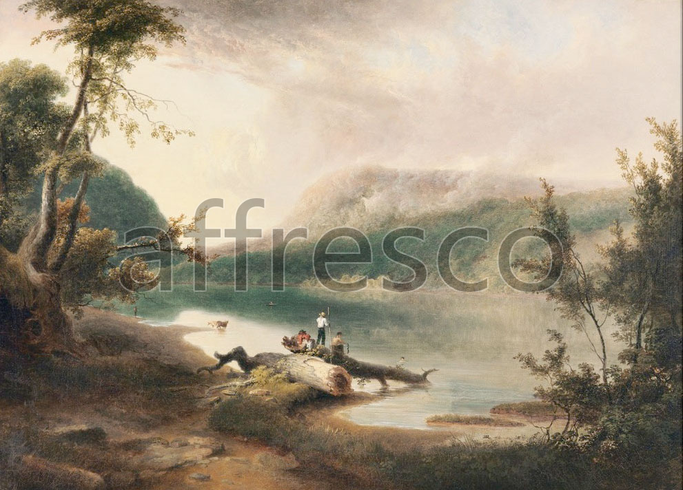 Classic landscapes | Thomas Doughty American Delaware Water Gap | Affresco Factory