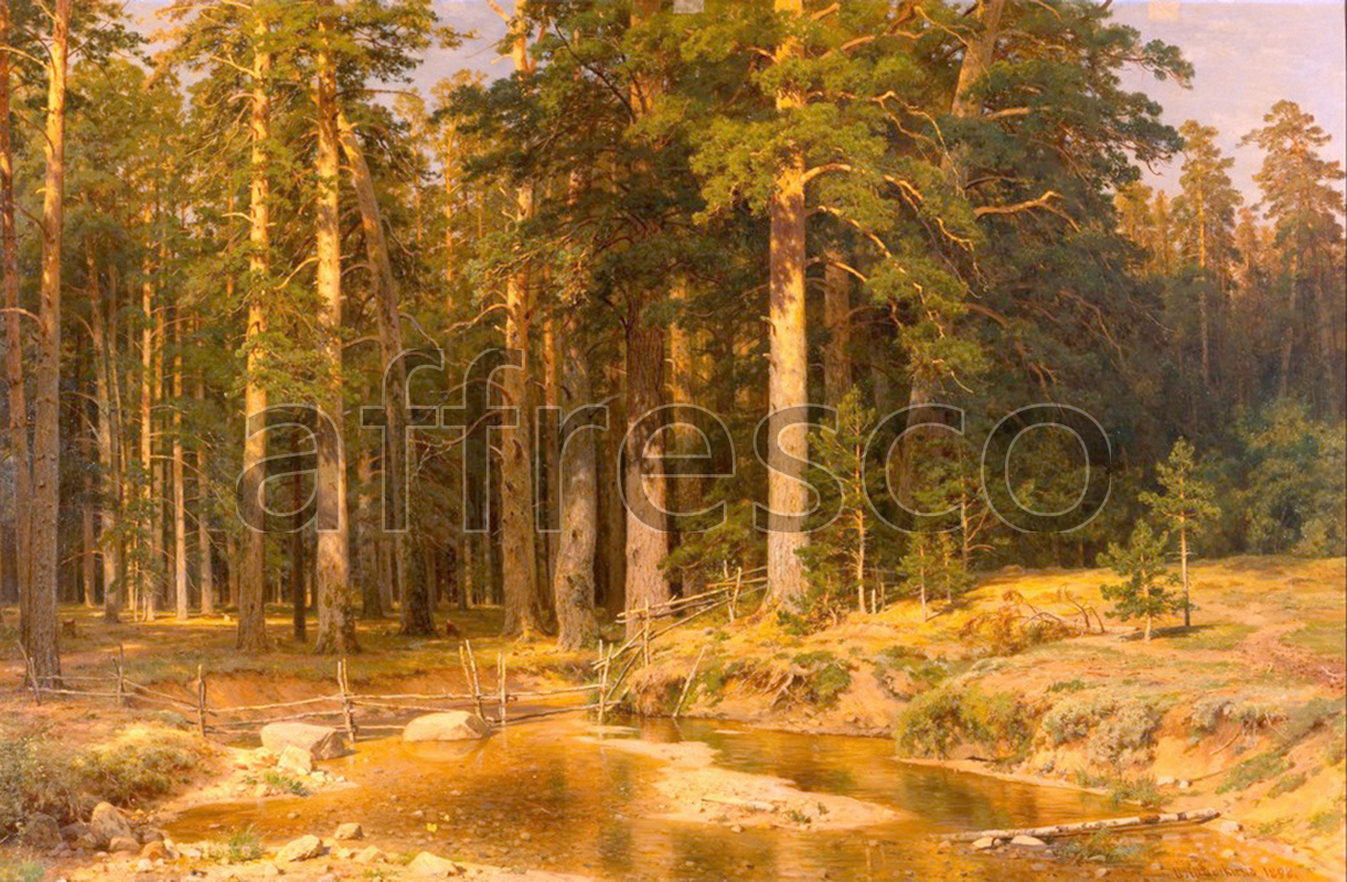 Classic landscapes | Ivan Shishkin Mast Tree grove | Affresco Factory