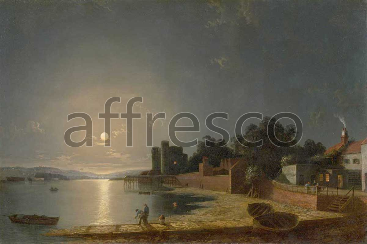 Classic landscapes | Henry Pether Upnor Castle Kent | Affresco Factory