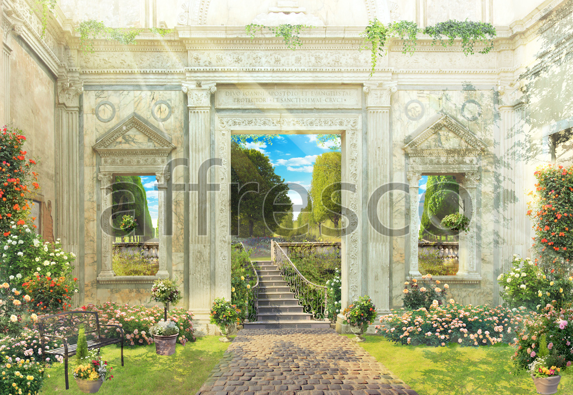 4939 | The best landscapes | Italian classical park | Affresco Factory