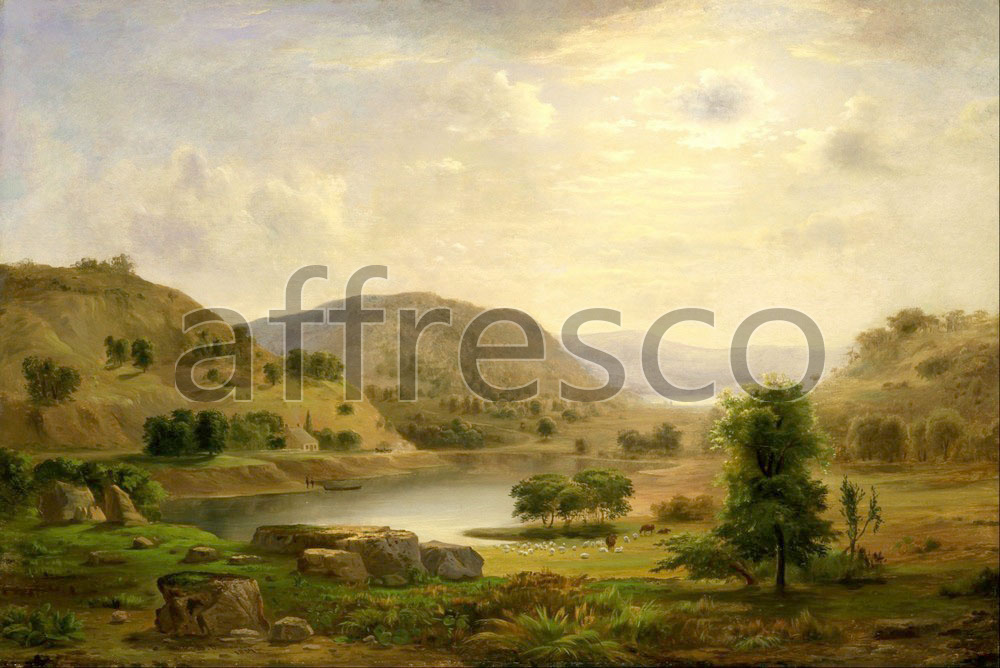 Classic landscapes | Robert S. Duncanson Valley Pasture | Affresco Factory