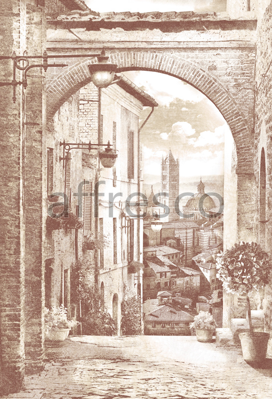7153 | Picturesque scenery | Old european city | Affresco Factory