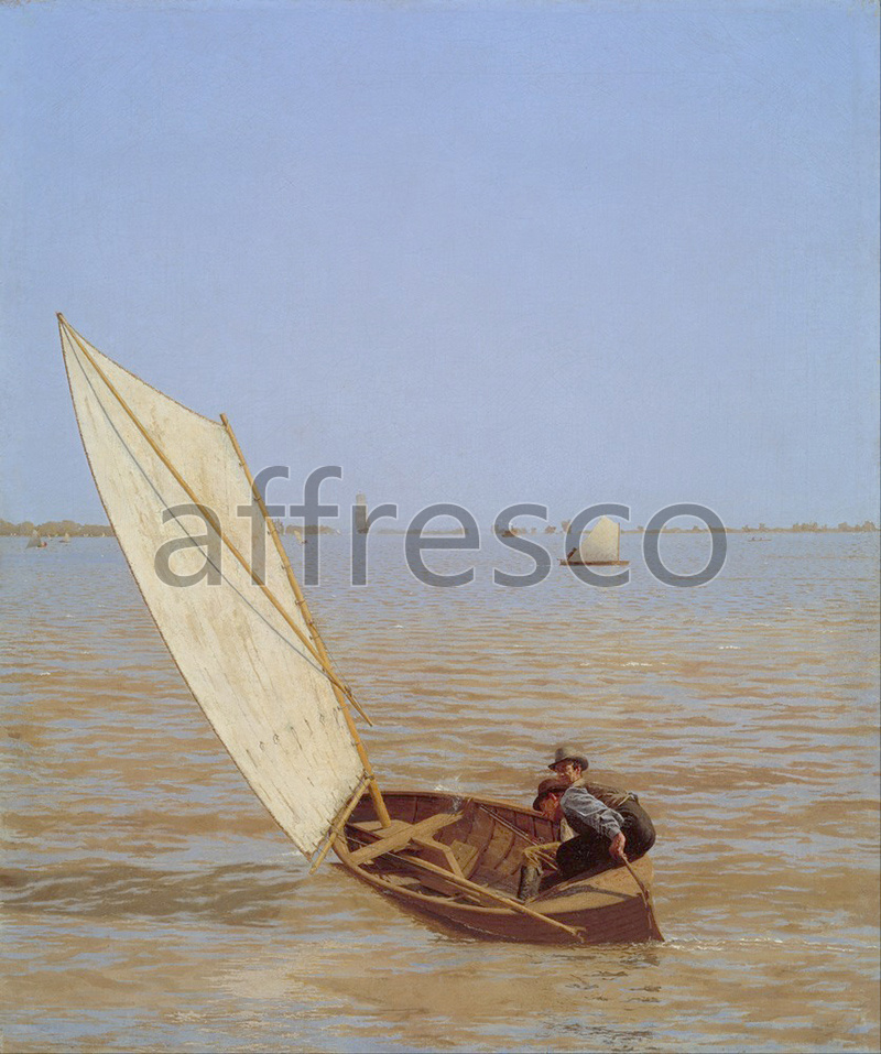 Marine art | Thomas Eakins Starting Out After Rail | Affresco Factory