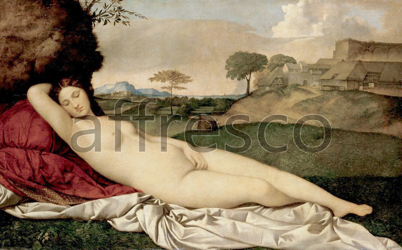 Classical antiquity themes | Giorgione Sleeping Venus | Affresco Factory