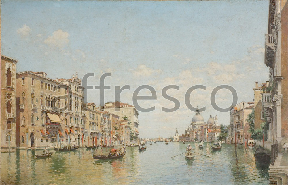 Impressionists & Post-Impressionists | Federico del Campo View of the Grand Canal of Venice | Affresco Factory