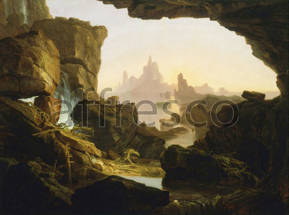 Classic landscapes | Thomas Cole The Subsiding of the Waters of the Deluge | Affresco Factory
