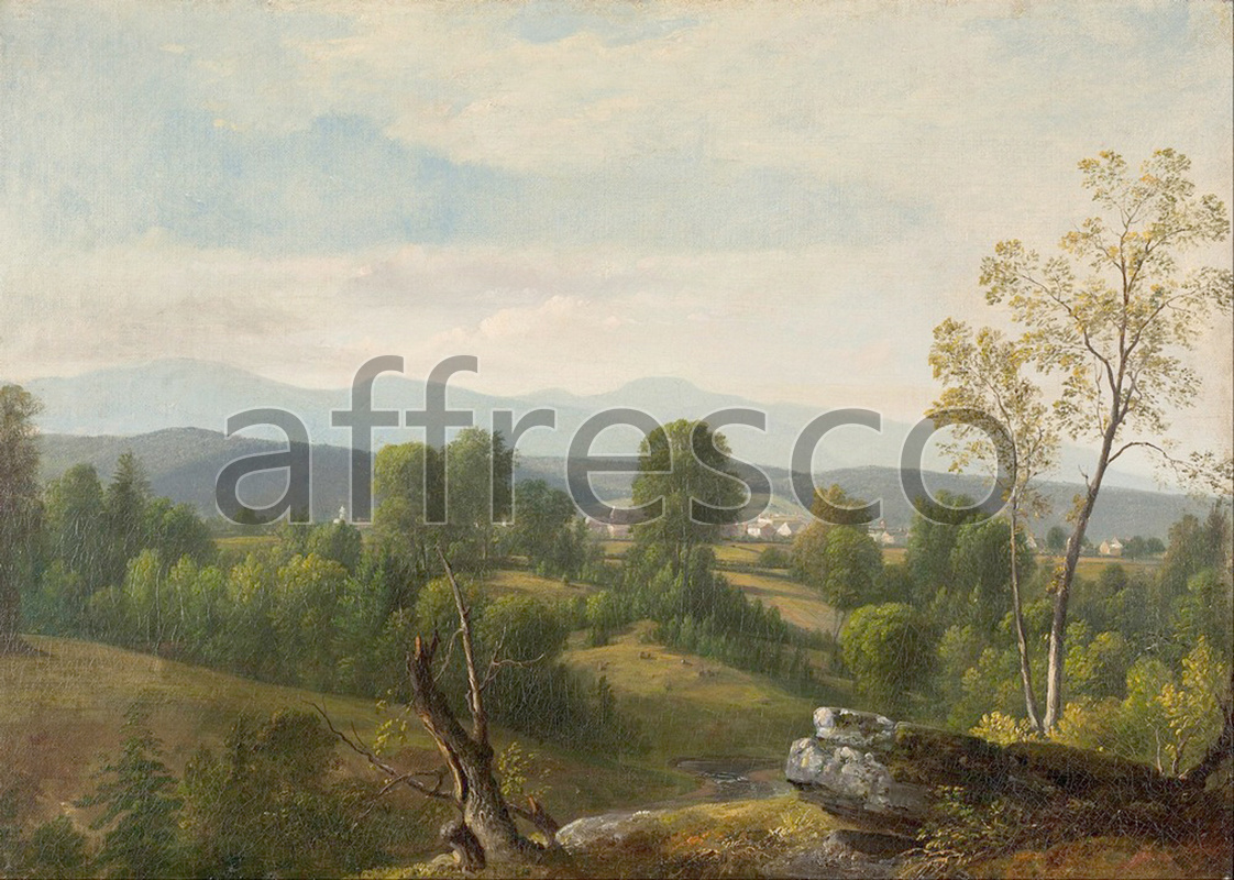 Classic landscapes | Asher Brown Durand A View of the Valley | Affresco Factory