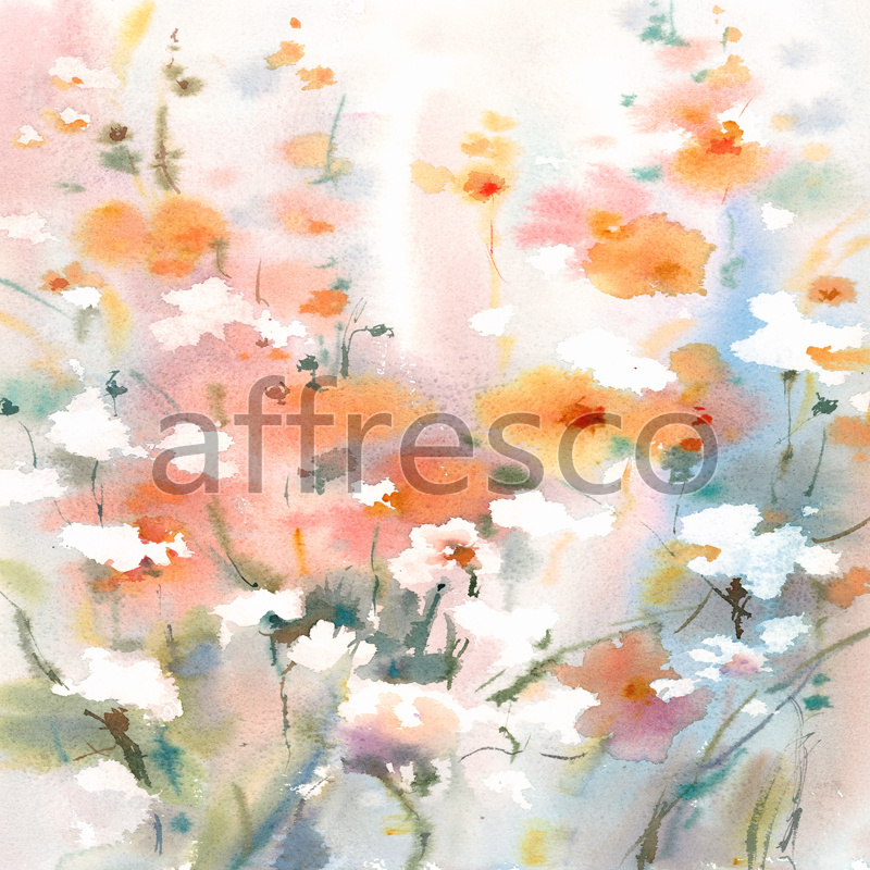 ID135653 | Flowers | Floral ensemble painted | Affresco Factory