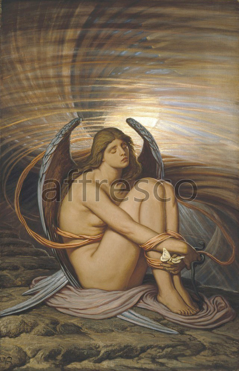 Classical antiquity themes | Elihu Vedder Soul in Bondage | Affresco Factory