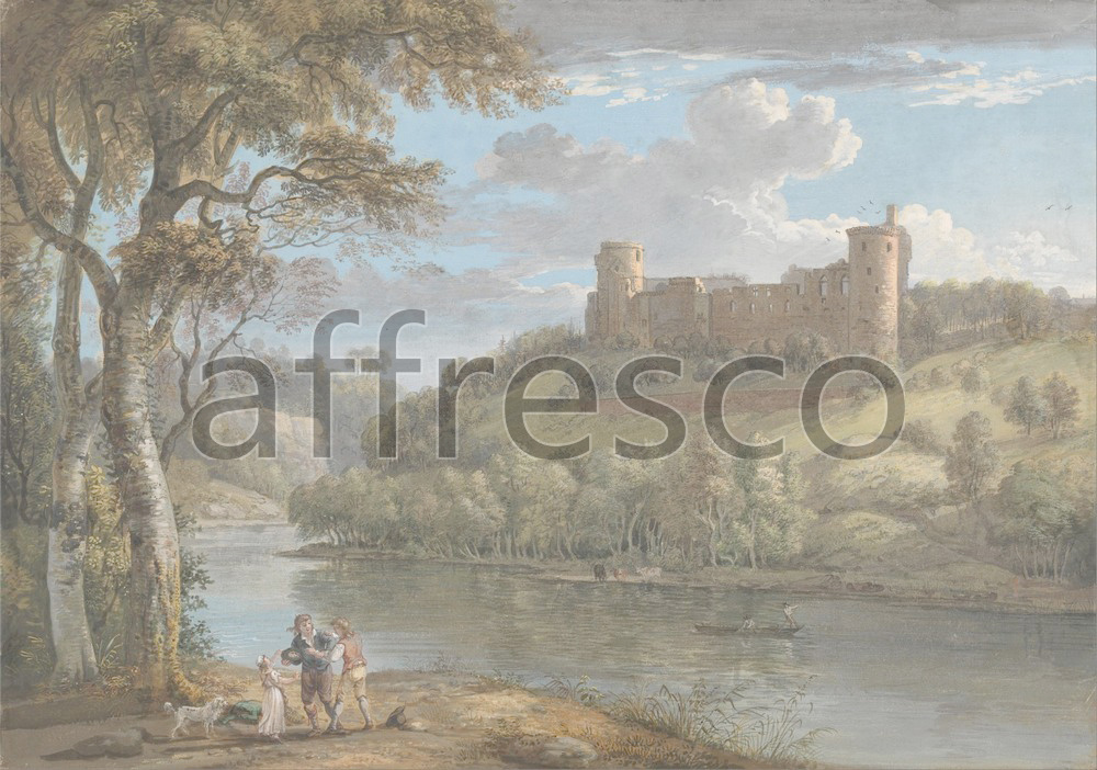 Classic landscapes | Paul Sandby Bothwell Castle from the South | Affresco Factory