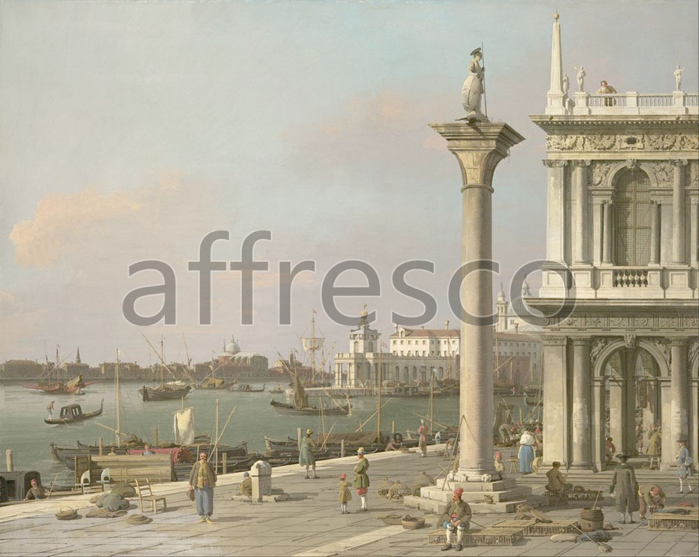 Classic landscapes | Canaletto Bacino di S. Marco From the Piazzetta | Affresco Factory