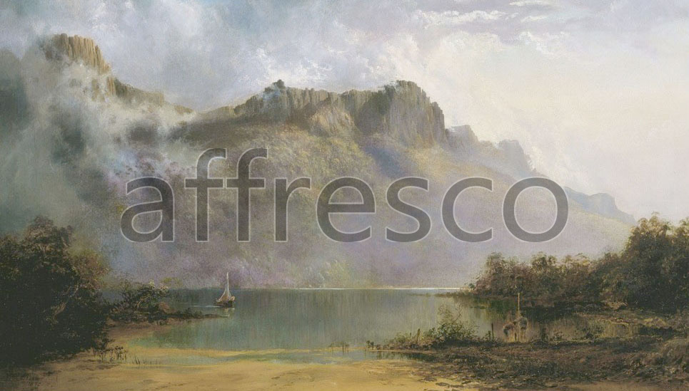 Classic landscapes | Wc Piguenit Mount Olympus Lake St Clair Tasmania the source of the Derwent | Affresco Factory