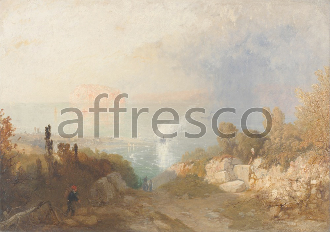 Classic landscapes | James Baker Pyne The Entrance to the Menai Straits | Affresco Factory