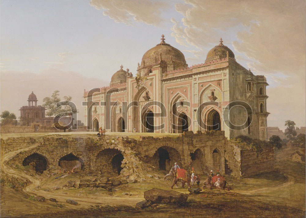 Classic landscapes | Robert Smith The Kila Kona Masjid Purana Qila Delhi | Affresco Factory