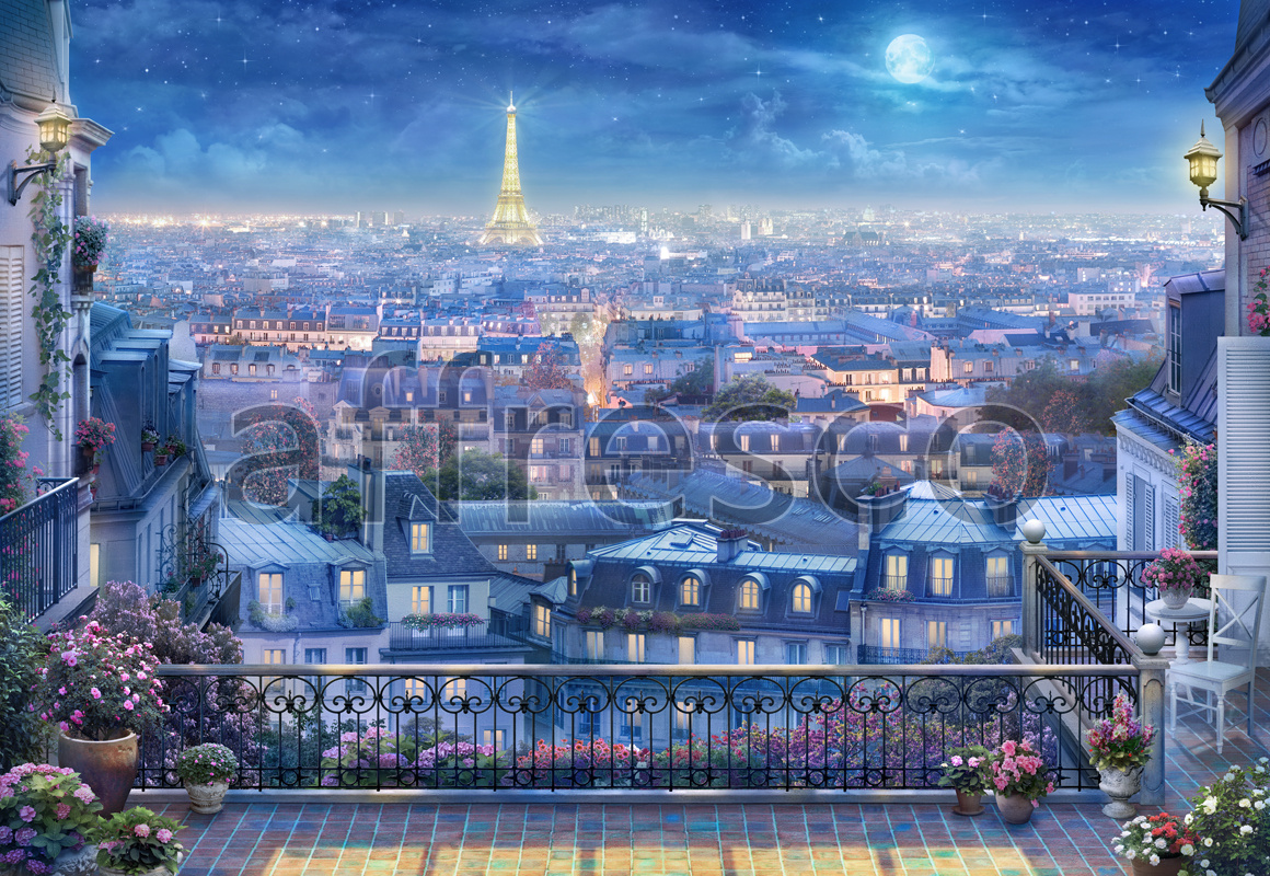 6550 | The best landscapes | Nightly Paris | Affresco Factory