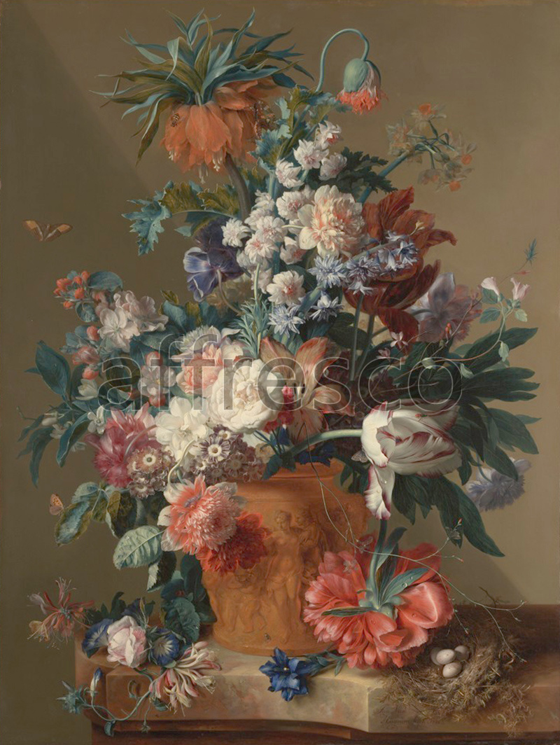 Still life | Jan van Huysum Vase of Flowers | Affresco Factory