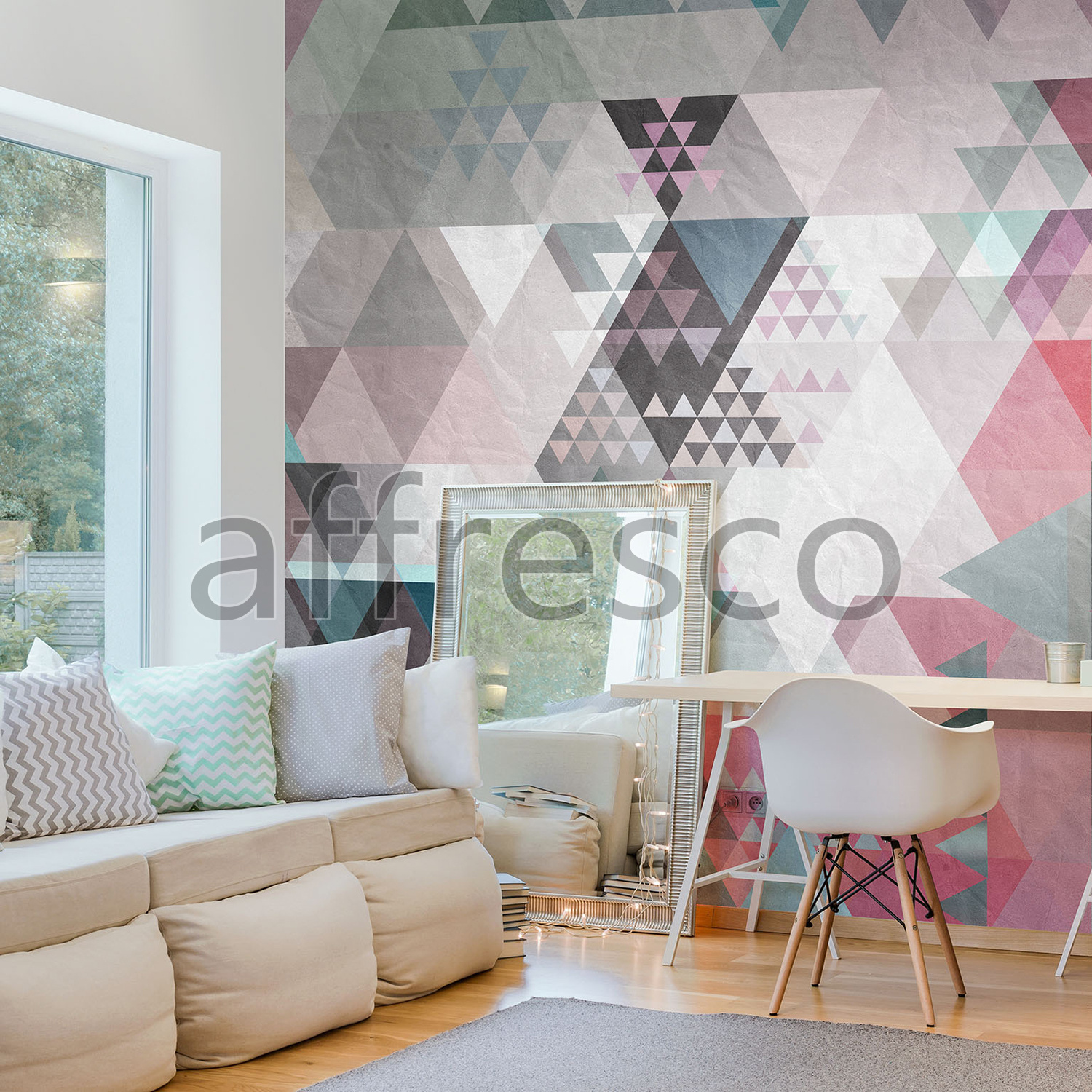 Handmade wallpaper, Handmade wallpaper | Geometry