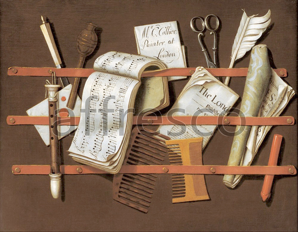 Still life | Edward Collier Letter rack | Affresco Factory