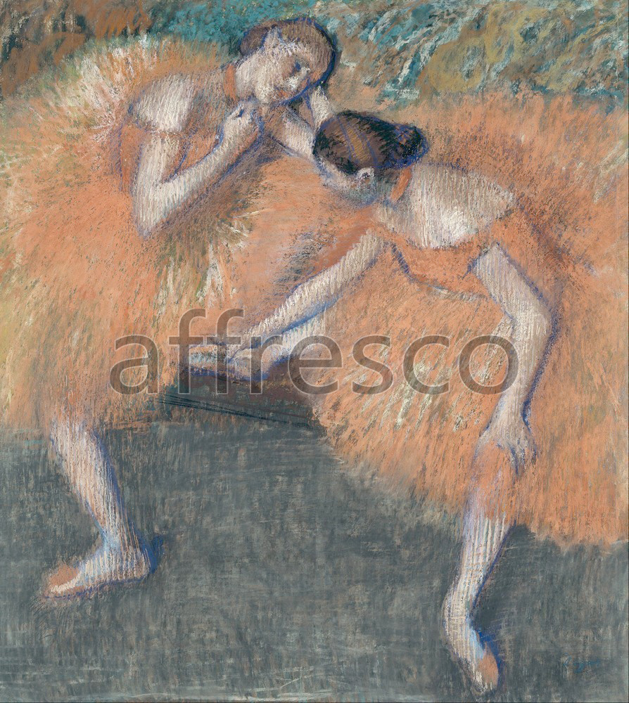 Impressionists & Post-Impressionists | Edgar Degas Two Dancers | Affresco Factory