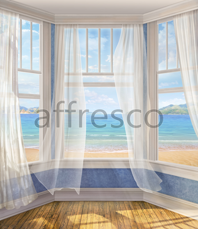 6922 | The best landscapes | Bay window with the sea view | Affresco Factory