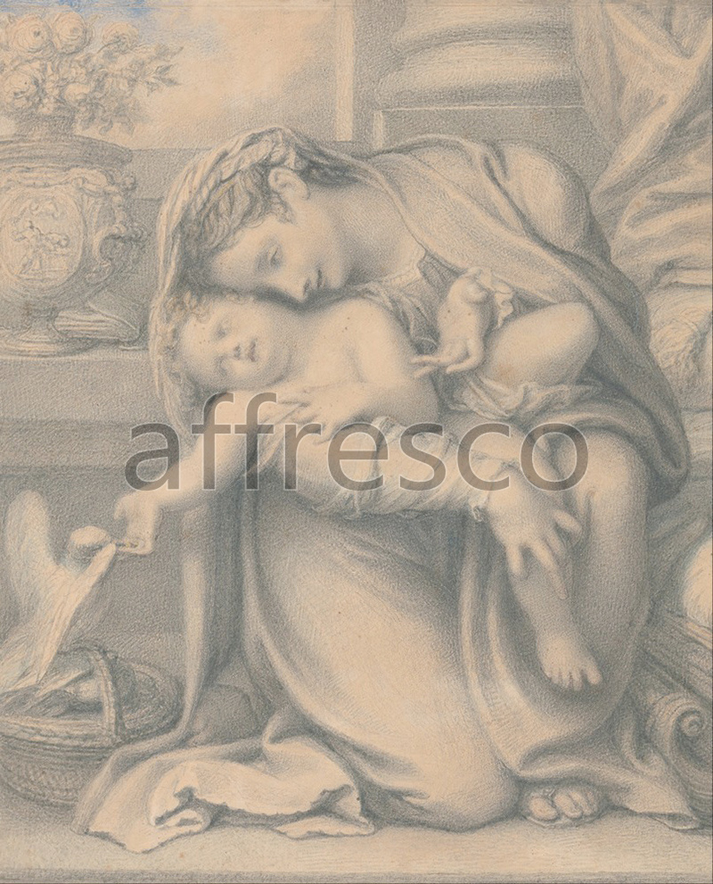 Classical antiquity themes | Richard Cosway Madonna and Child | Affresco Factory