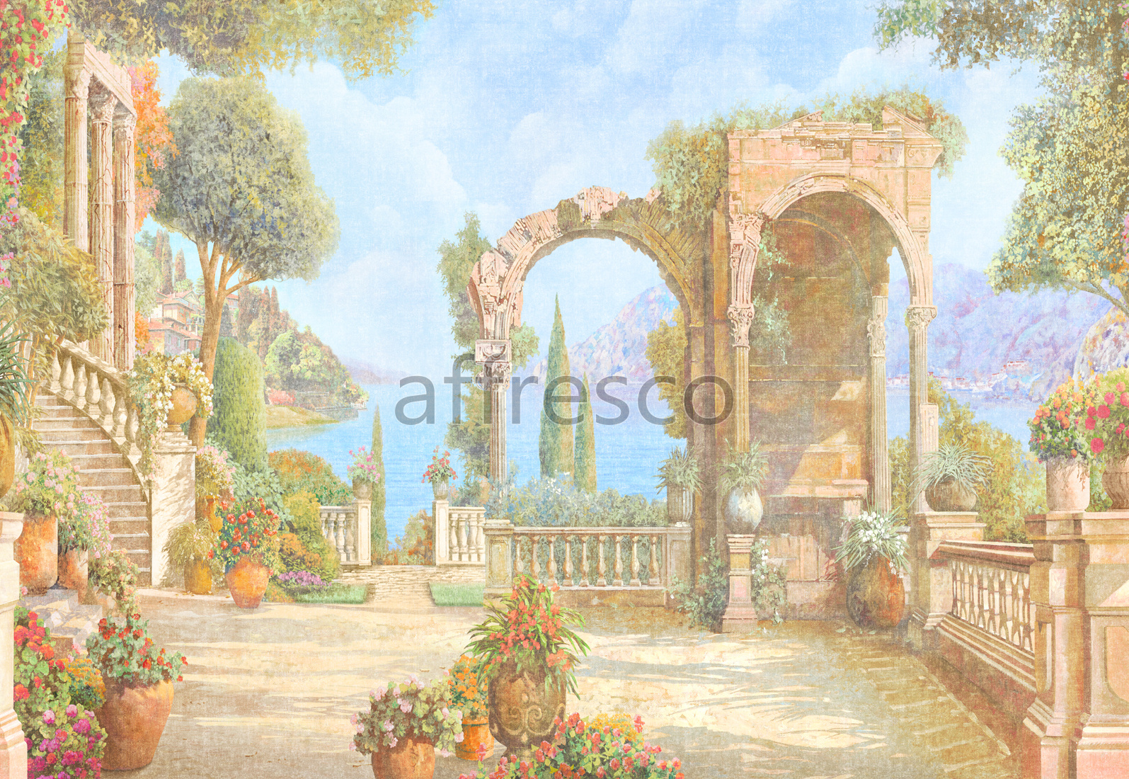 ID135720 | Picturesque scenery | Classic arches | Affresco Factory