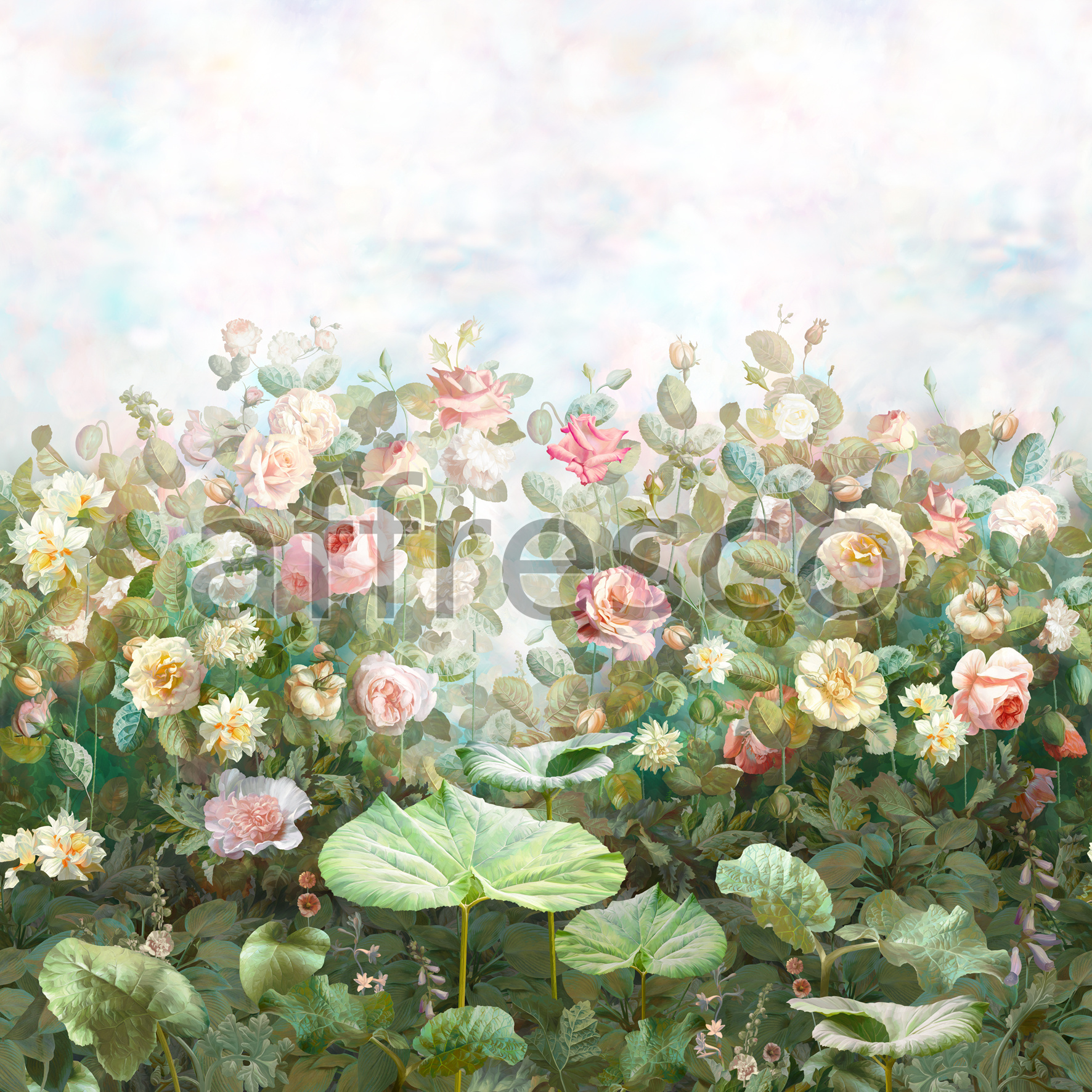ID135759 | Flowers | Garden of roses | Affresco Factory